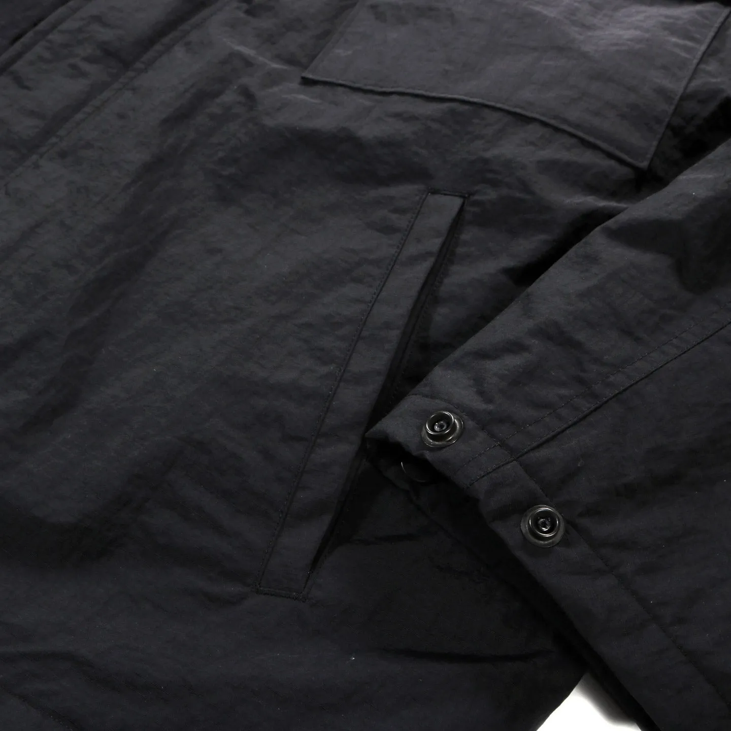 NEEDLES C.P. JACKET NYLON RIPSTOP BLACK