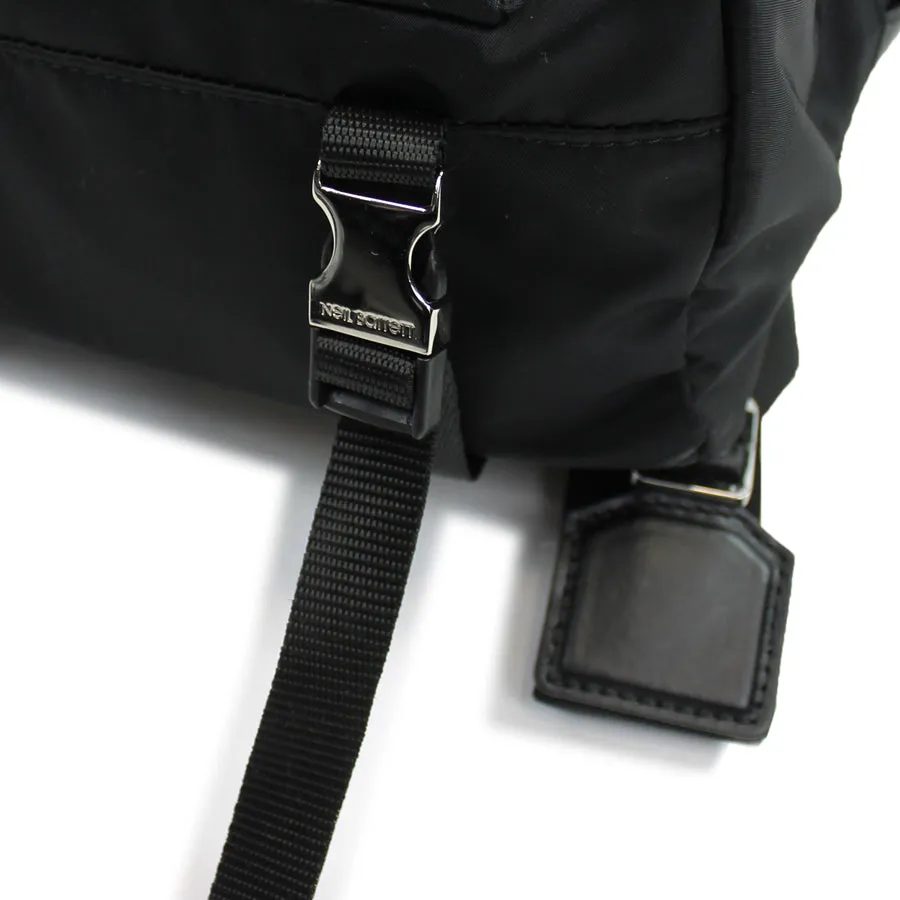 Neil Barrett - Lightning Bolt Nylon Backpack in Black & White