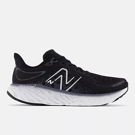 New Balance Men’s 1080 Athletic Shoes-Black/White