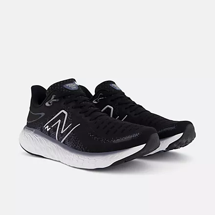 New Balance Men’s 1080 Athletic Shoes-Black/White