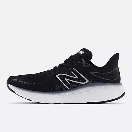 New Balance Men’s 1080 Athletic Shoes-Black/White