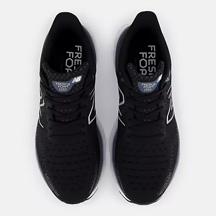 New Balance Men’s 1080 Athletic Shoes-Black/White