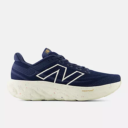 New Balance Men’s Fresh Foam X 1080 Athletic Shoes-Navy/White