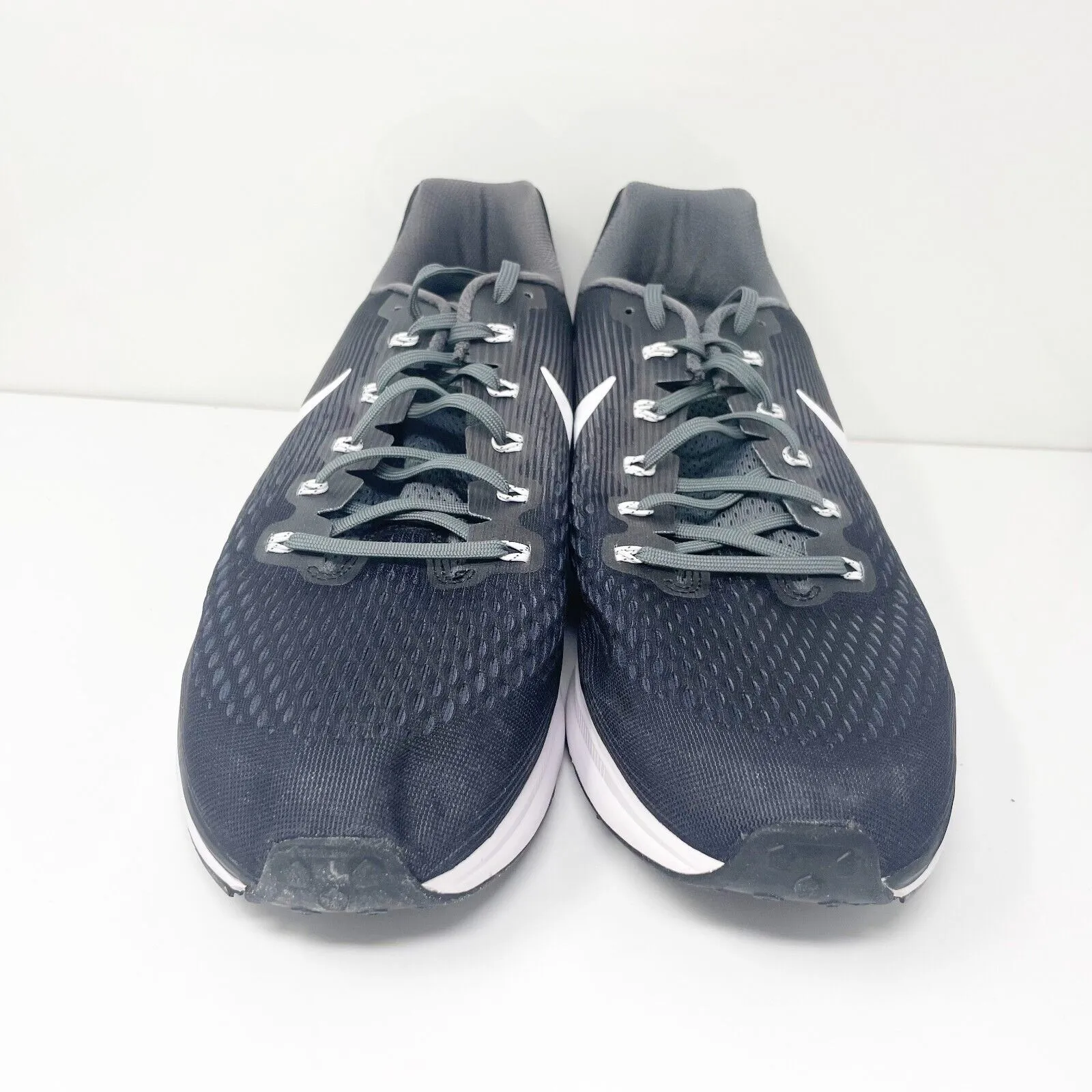 Nike Mens Air Zoom Pegasus 34 887009-001 Black Running Shoes Sneakers Size 16