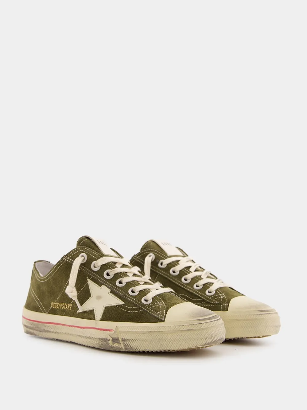 Olive Green V-Star 2 Suede Sneakers