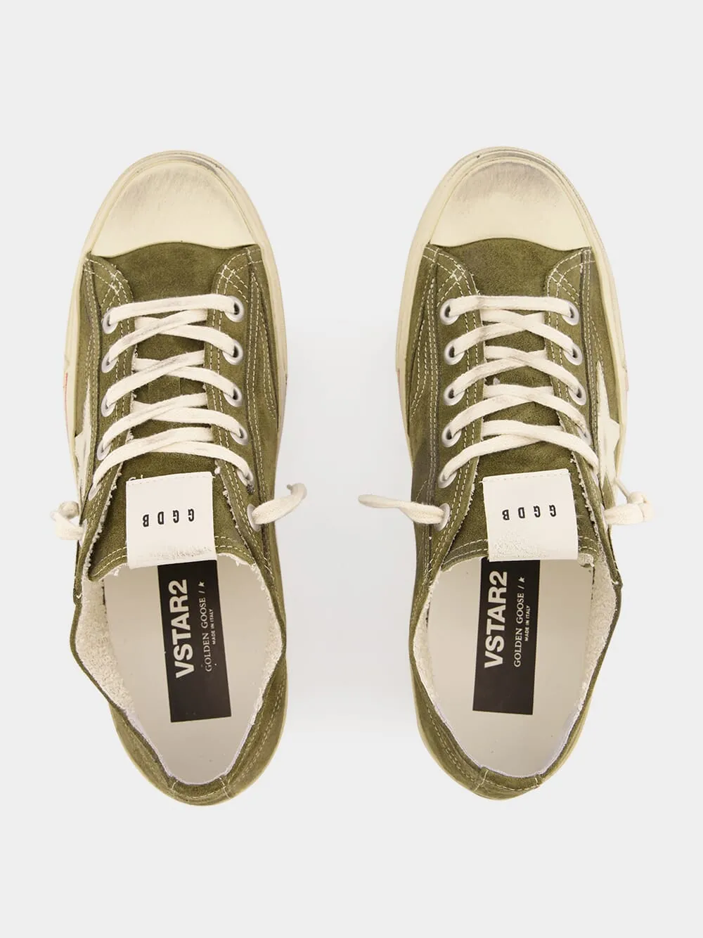 Olive Green V-Star 2 Suede Sneakers