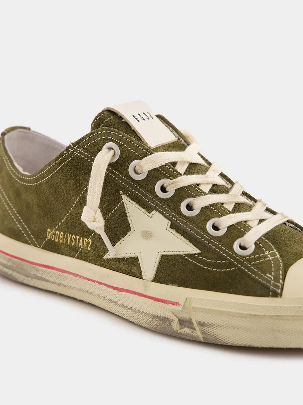 Olive Green V-Star 2 Suede Sneakers