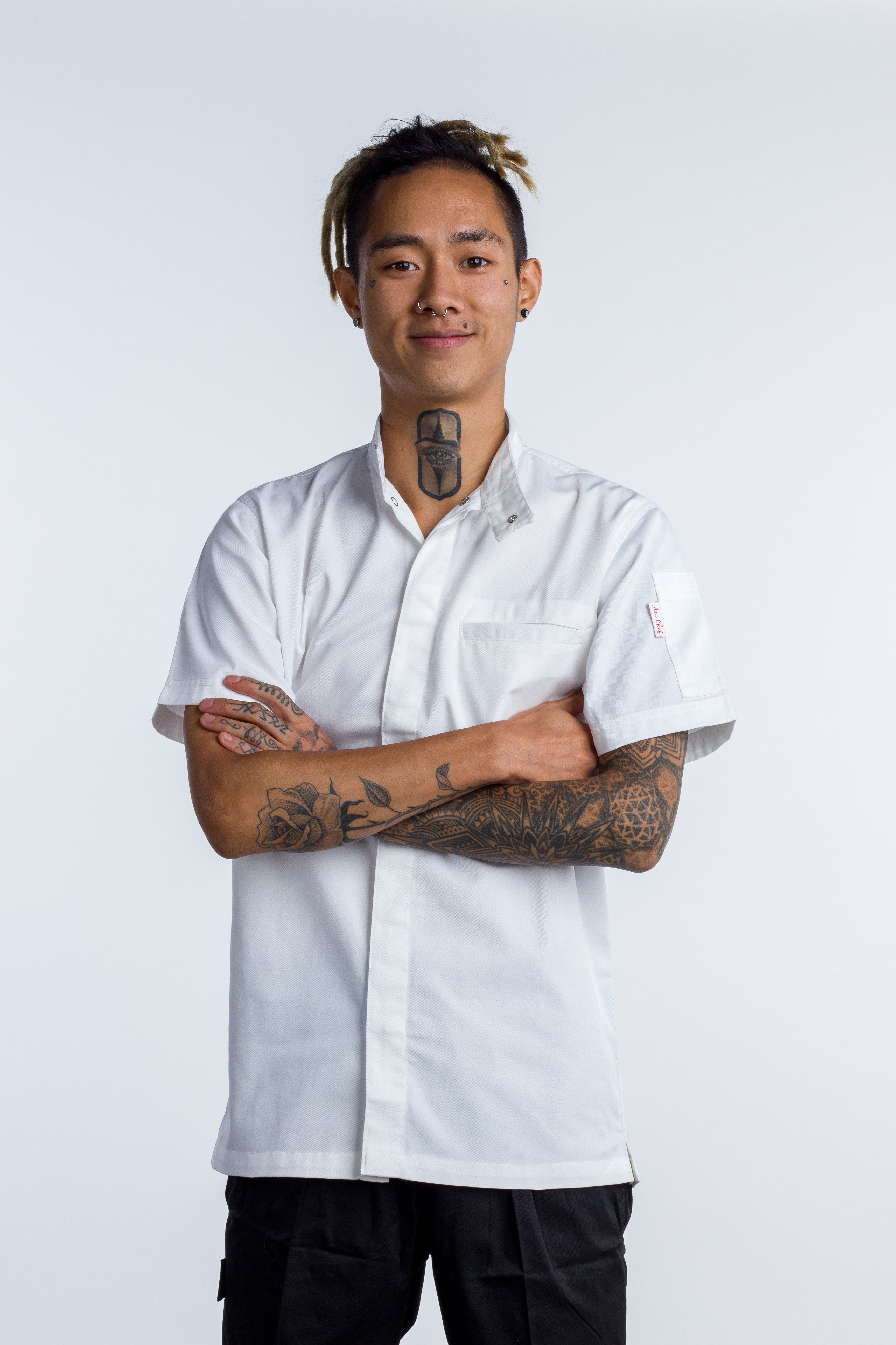 Oriental White Chef jacket