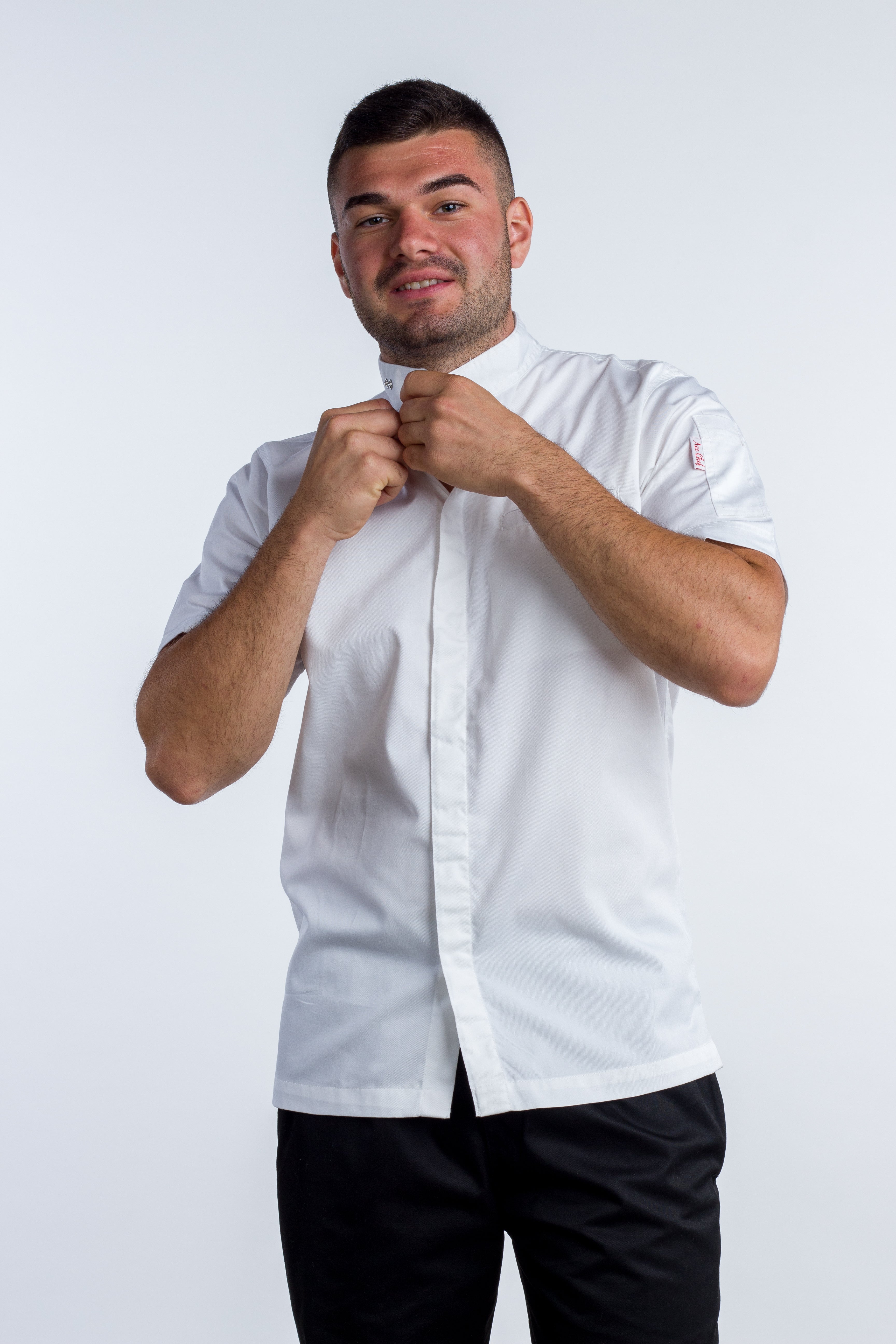 Oriental White Chef jacket