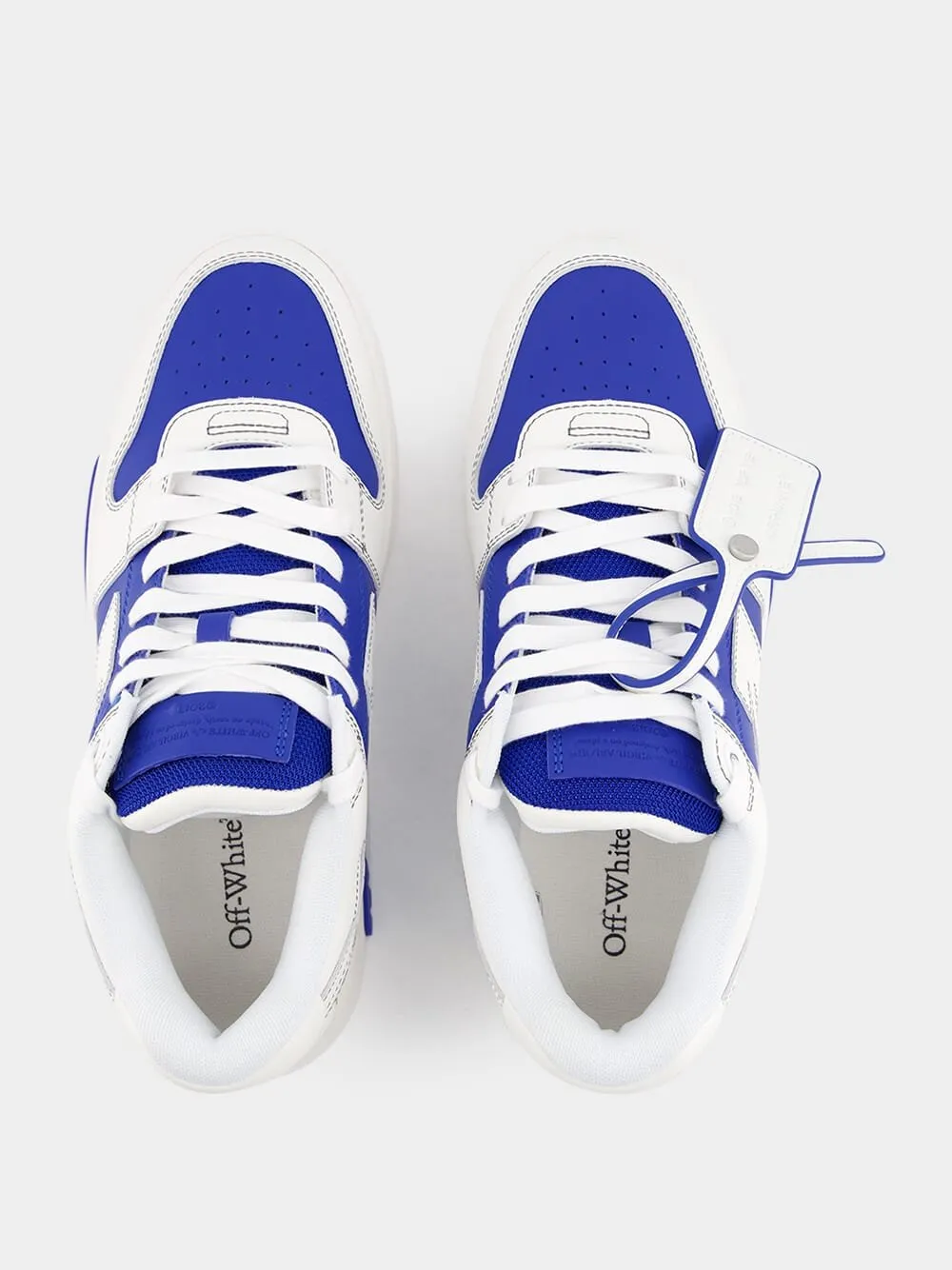 Out Of Office White and Blue Sneakers