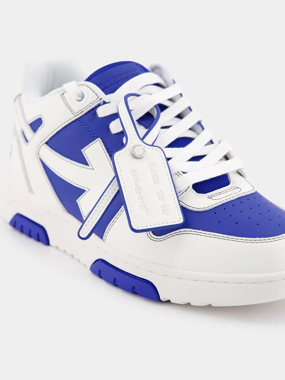 Out Of Office White and Blue Sneakers