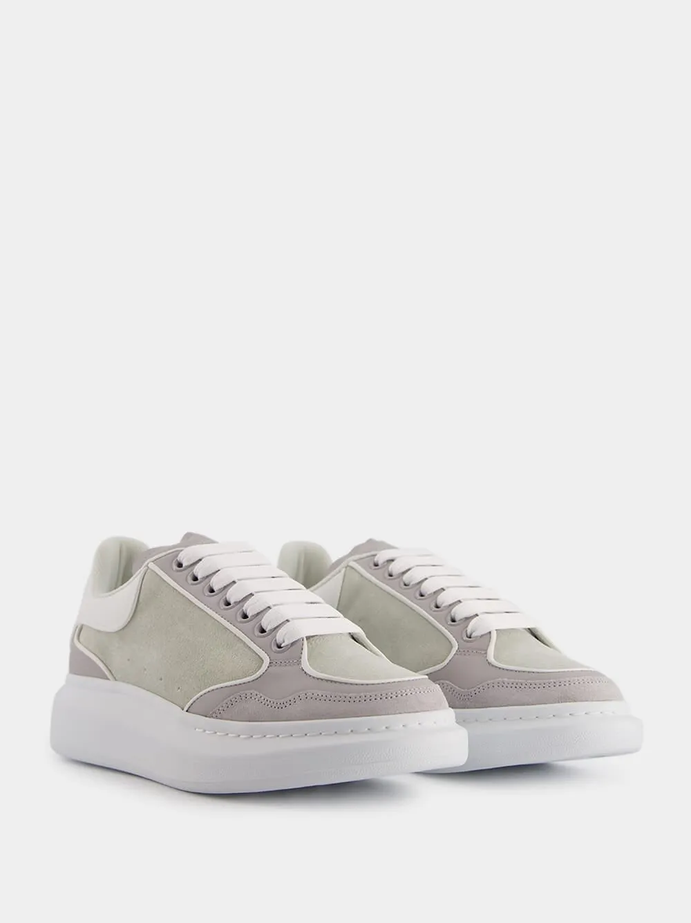 Panelled Platform Sneakers