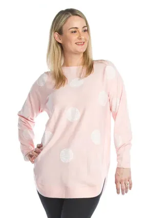 Papillon Sparkle Polka Dot Sweater