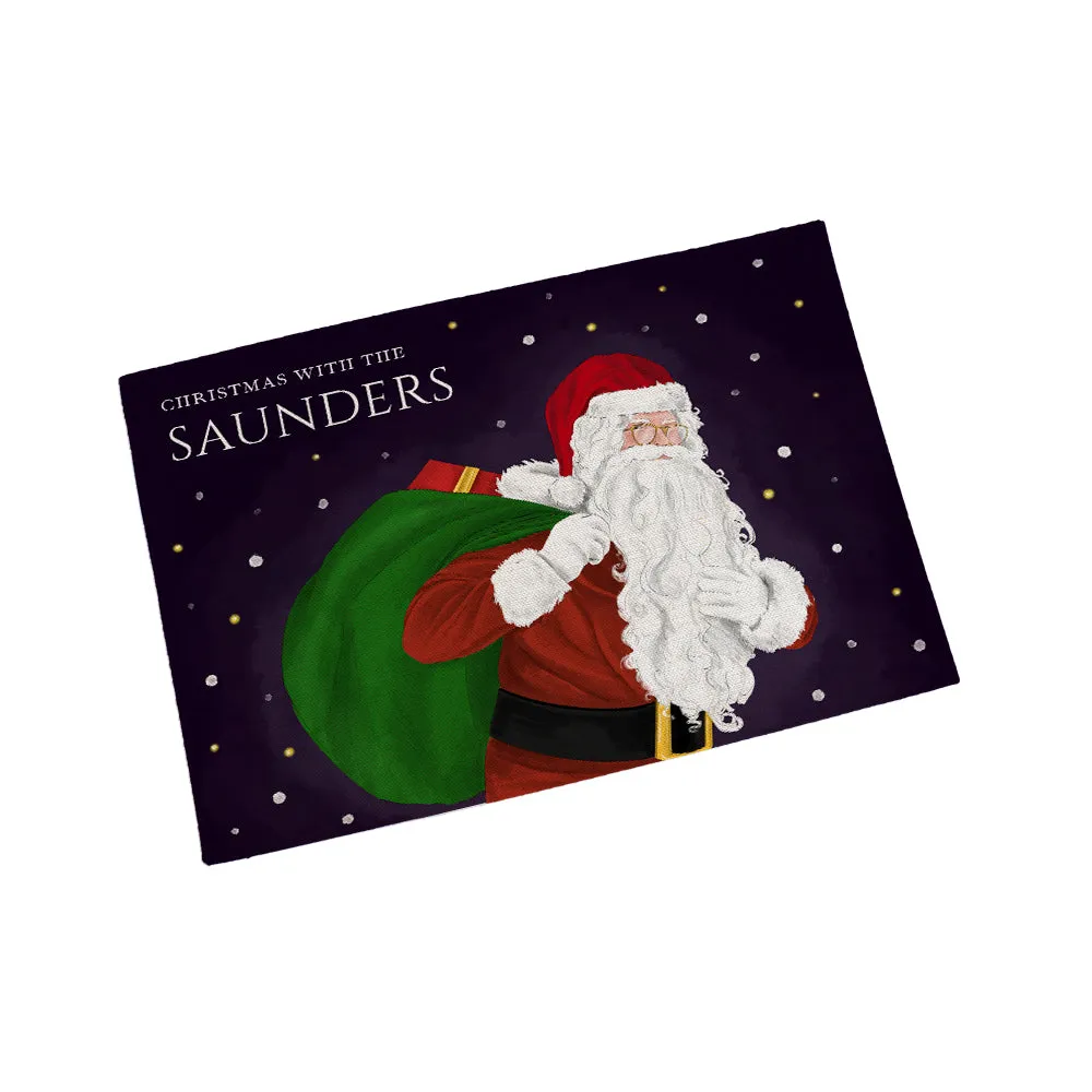 Personalised Traditional Santa Placemat