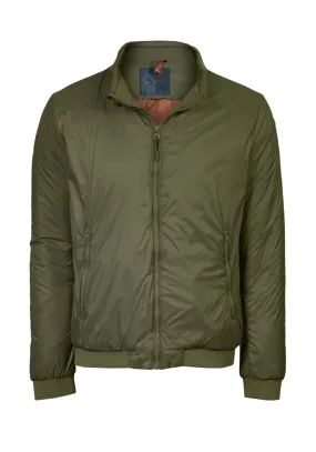 Piumino Bomber nylon - Militare