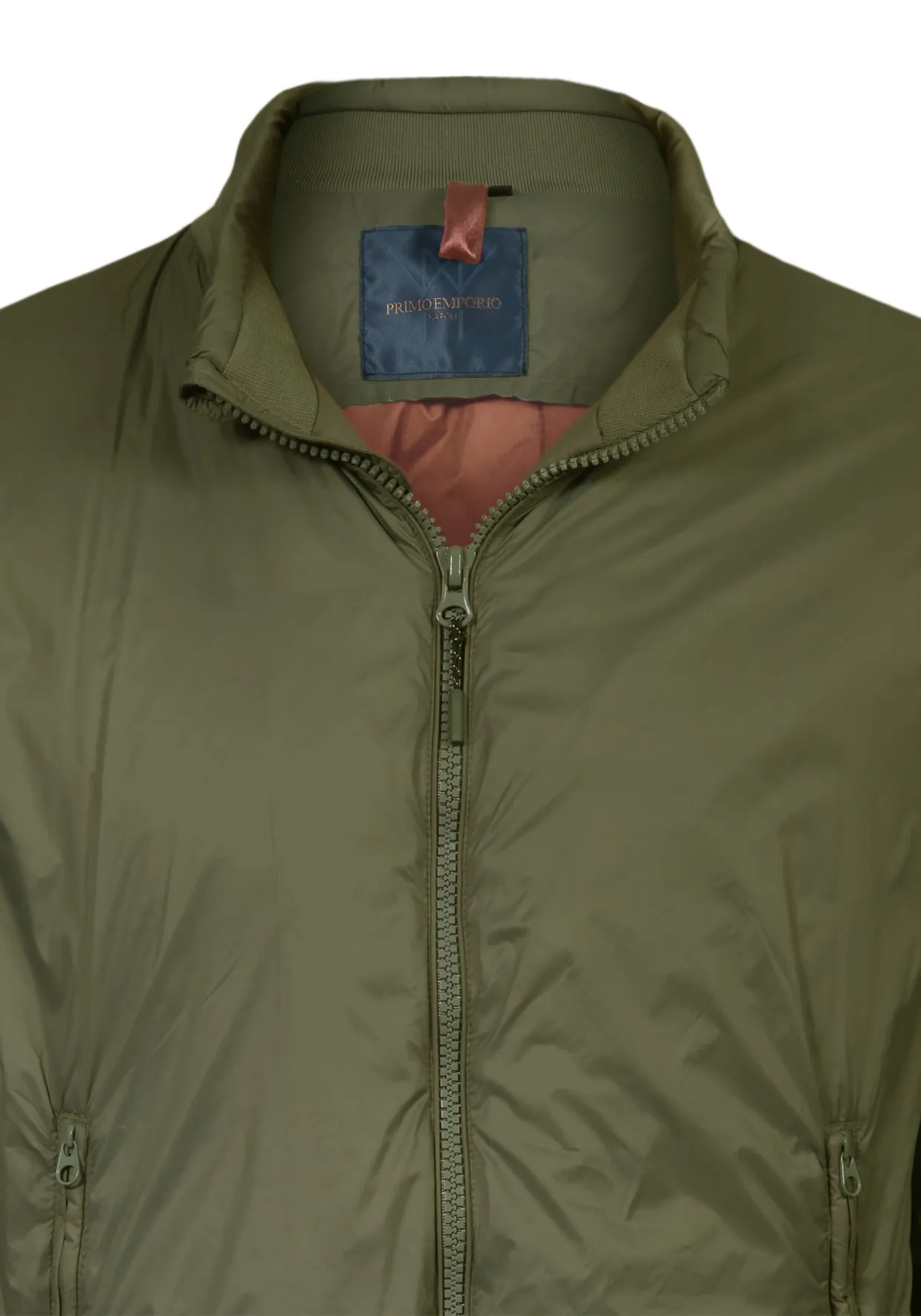 Piumino Bomber nylon - Militare