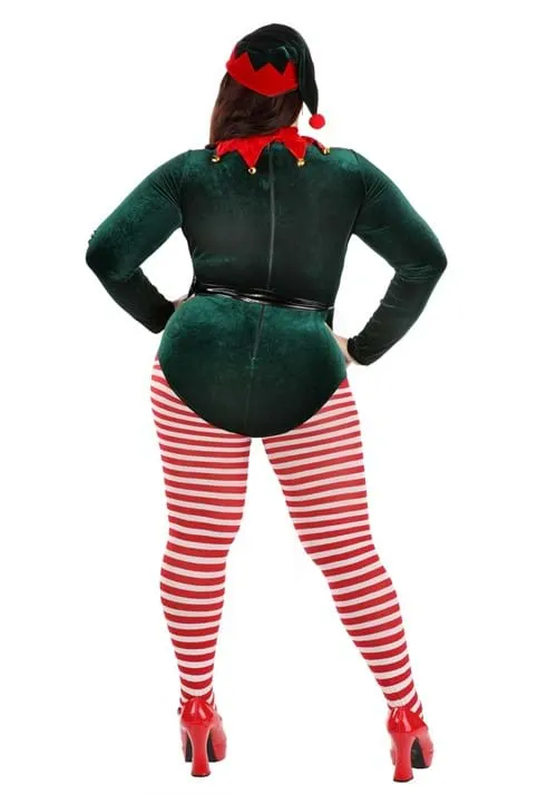 Plus Size Women's Sexy Santa Elf Costume | Sexy Christmas Costumes