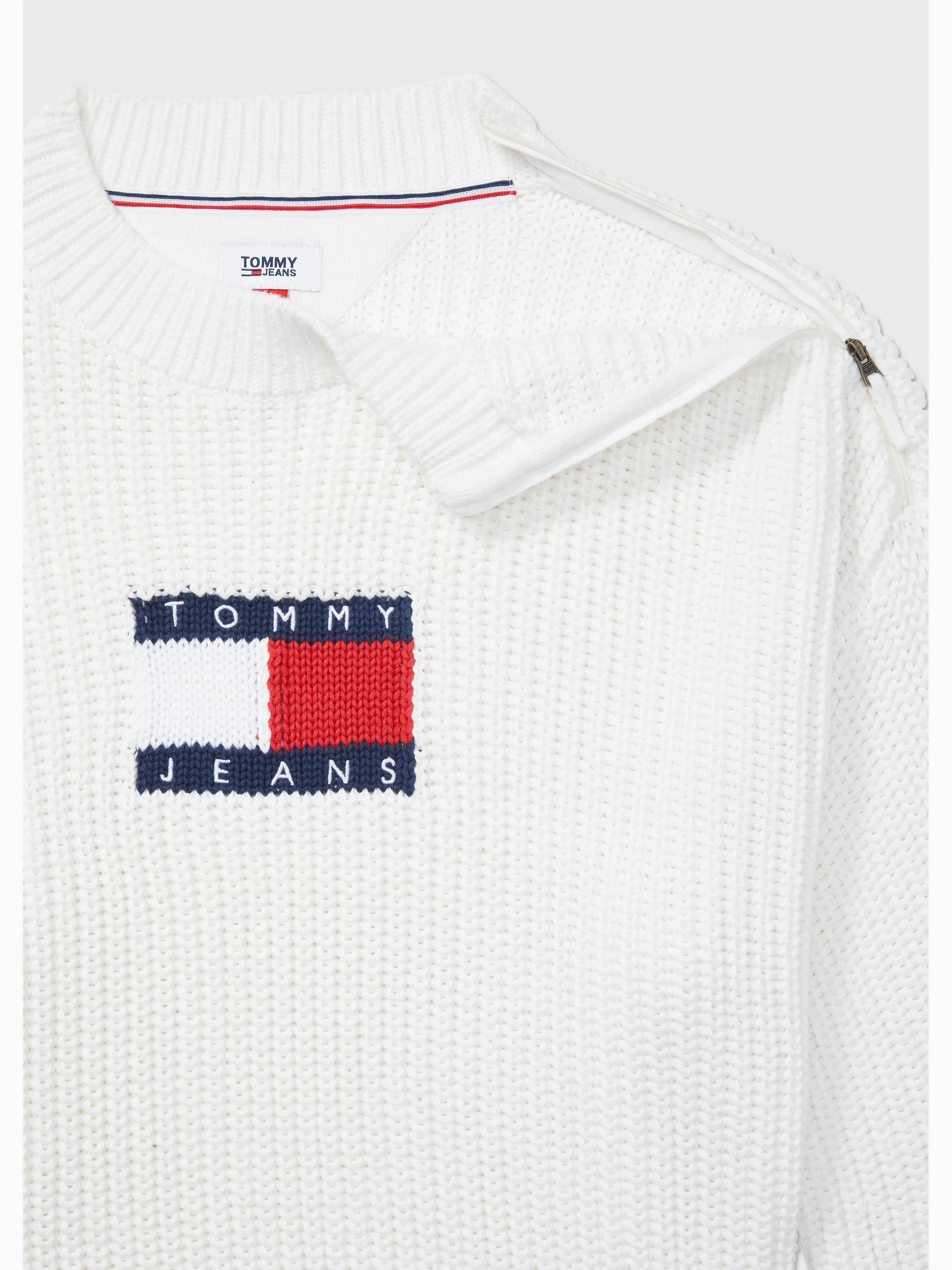 Port Access Flag Sweater (Womens) - Snow White