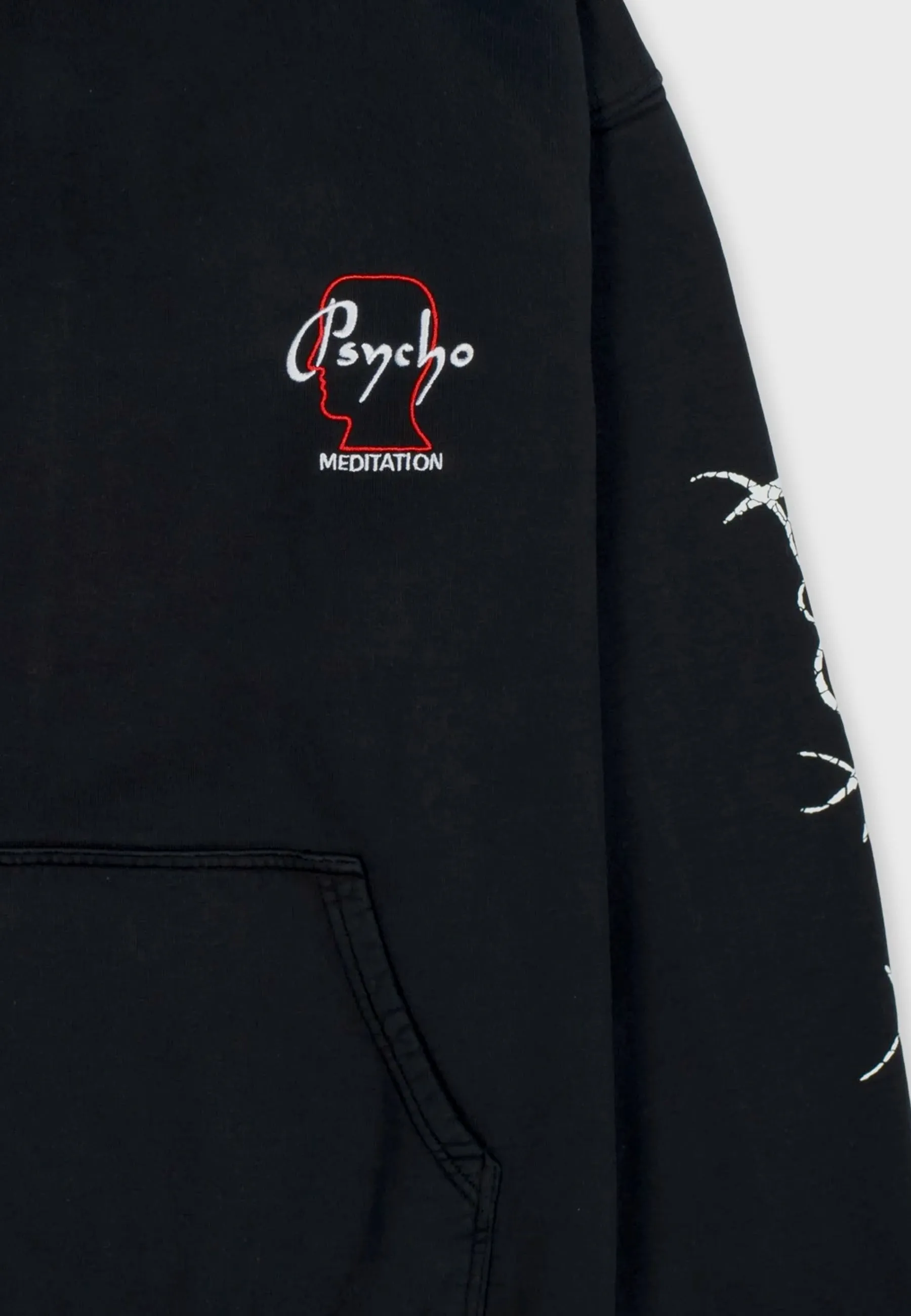 Psycho Meditation Hoodie - black