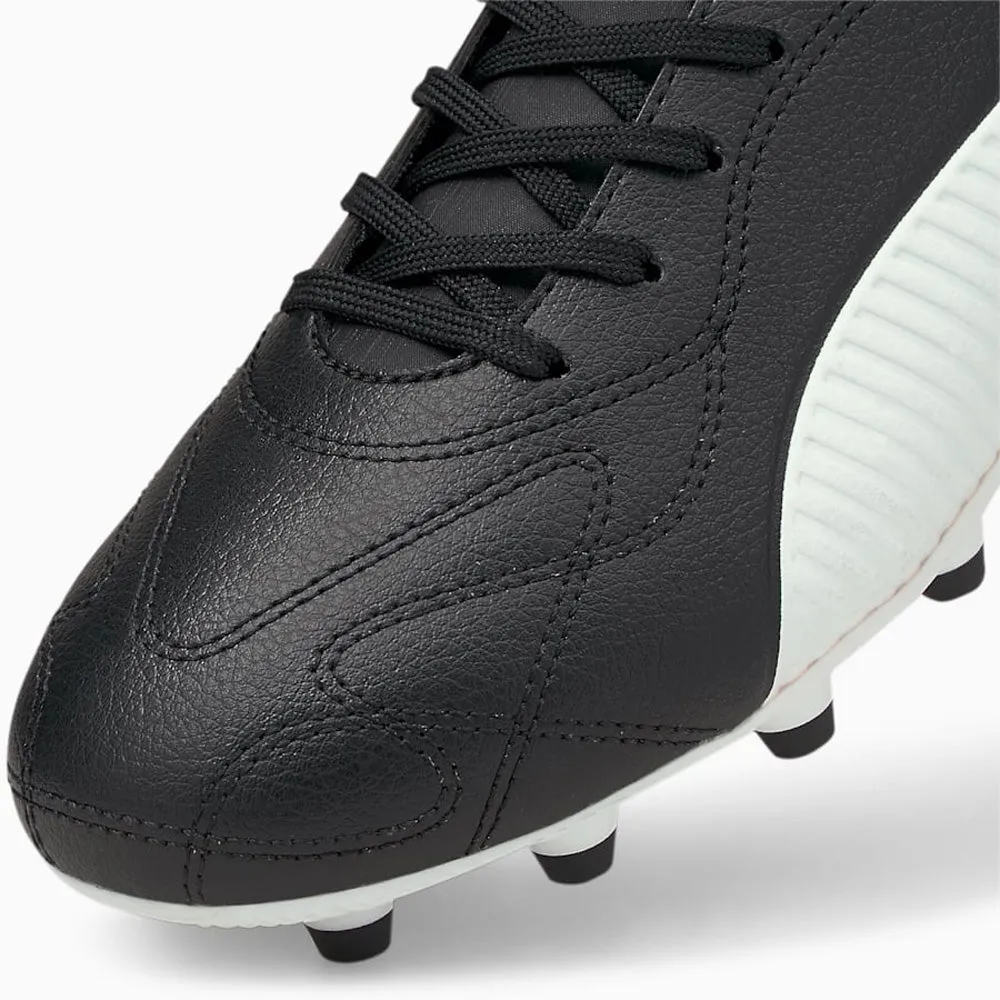 Puma Monarch II FG/AG Football Boots (Black/White)