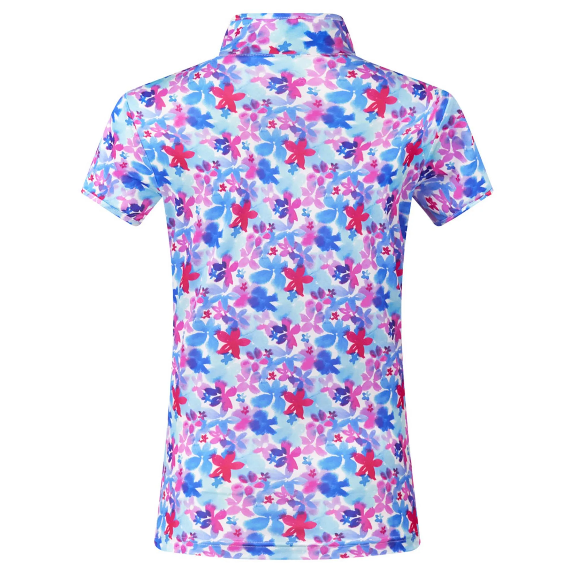 Pure Golf Rise Ladies Golf Polo Shirt Watercolour Daydream