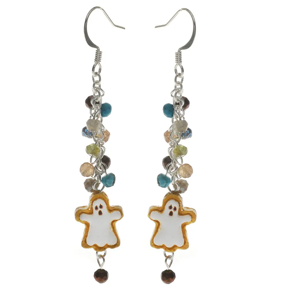 Retired - Ghost Cookie Earrings