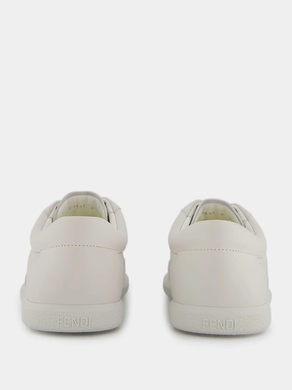 Roma White Leather Sneakers