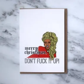 Rupaul Holiday Card