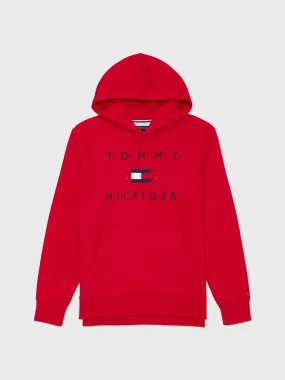 Seated Logo Pullover Hoodie (Mens) - Primary Red