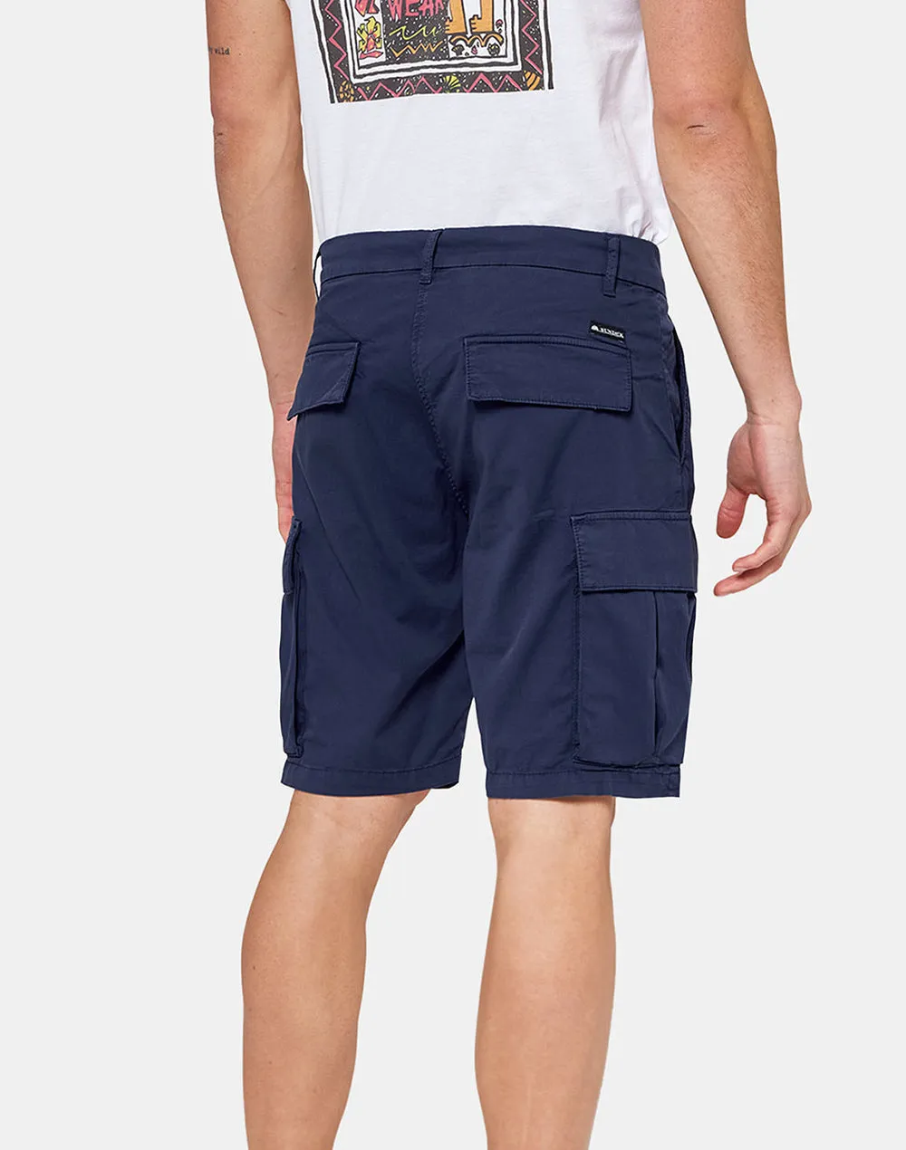 SHORTS CARGO IN COTONE STRETCH