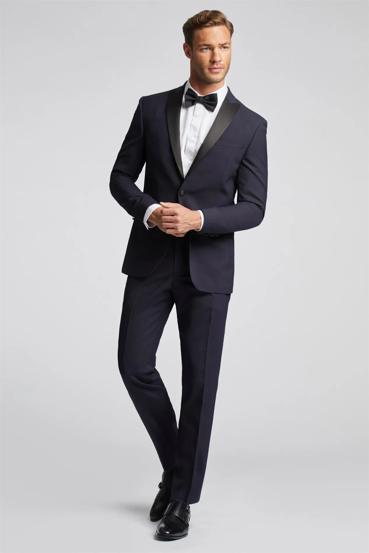 Slim Fit Navy Tuxedo