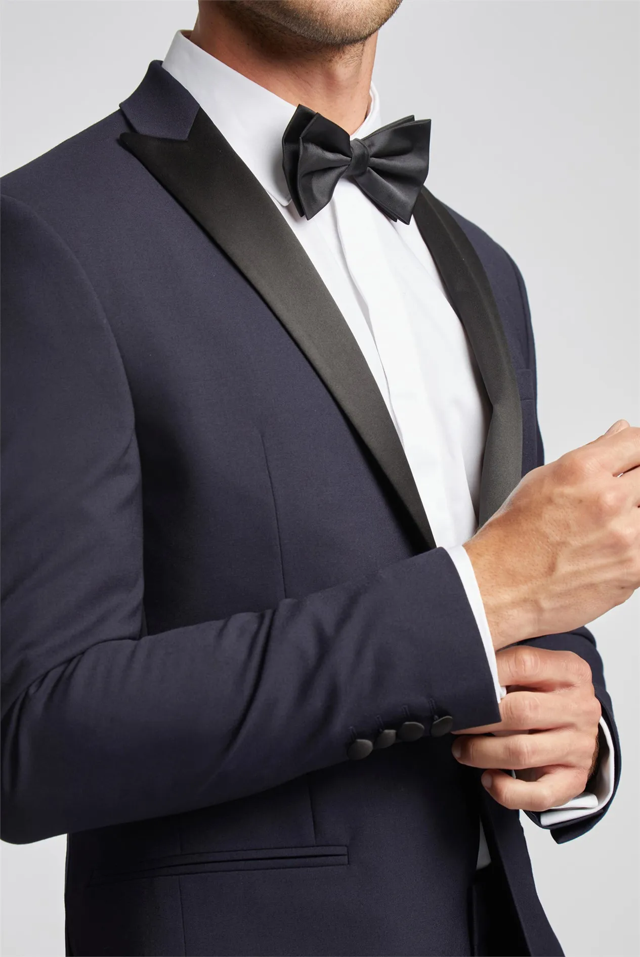 Slim Fit Navy Tuxedo