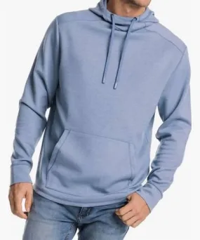 Southern Tide Ryder Performance Hoodie In Heather Blue Haze