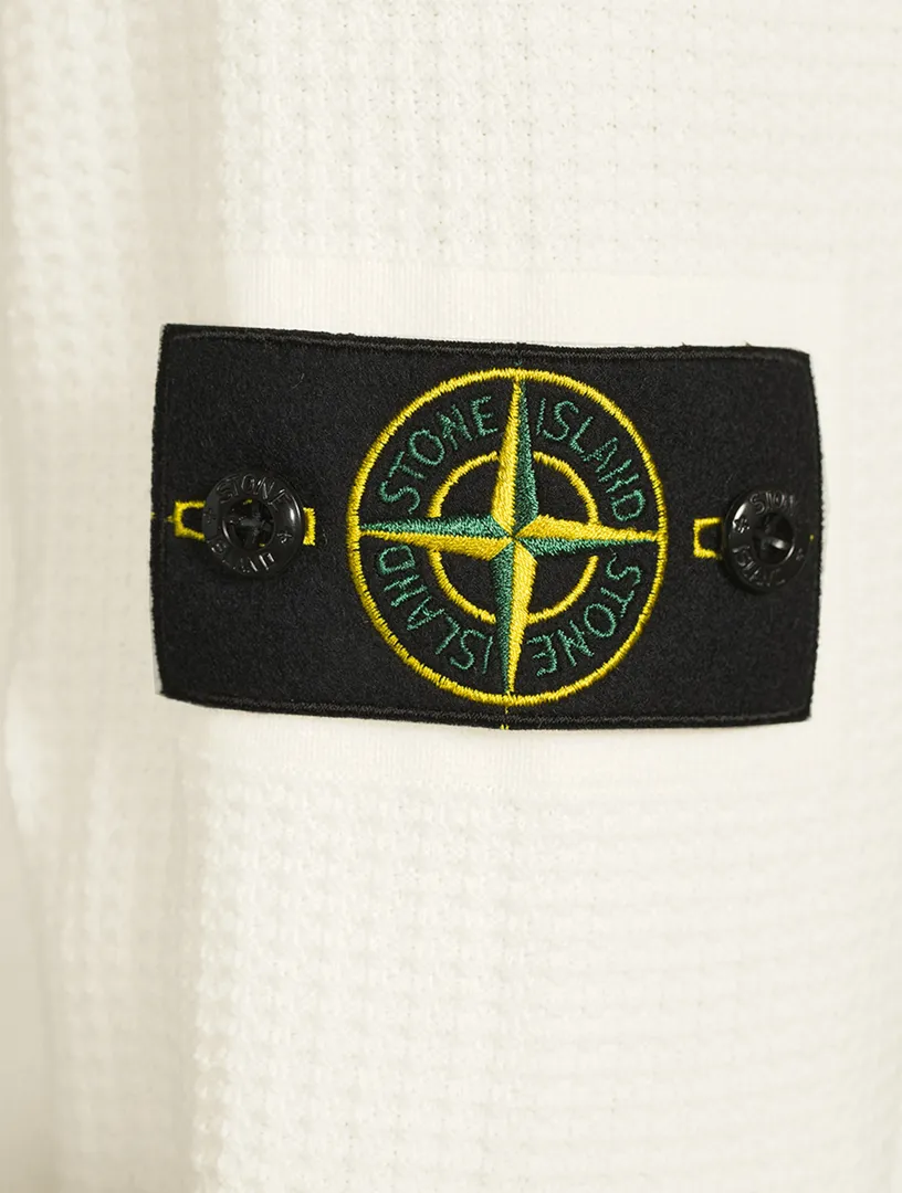 STONE ISLAND Cotton Crewneck Sweater