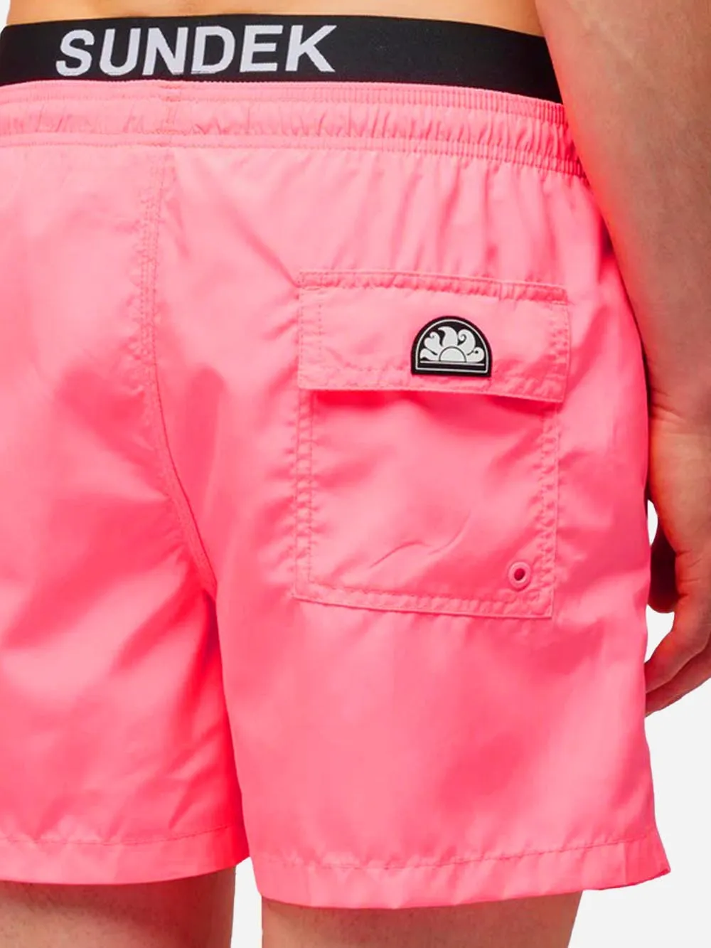 Sundek Costume Uomo Boardshort M721bdp0300 Rosa fluo