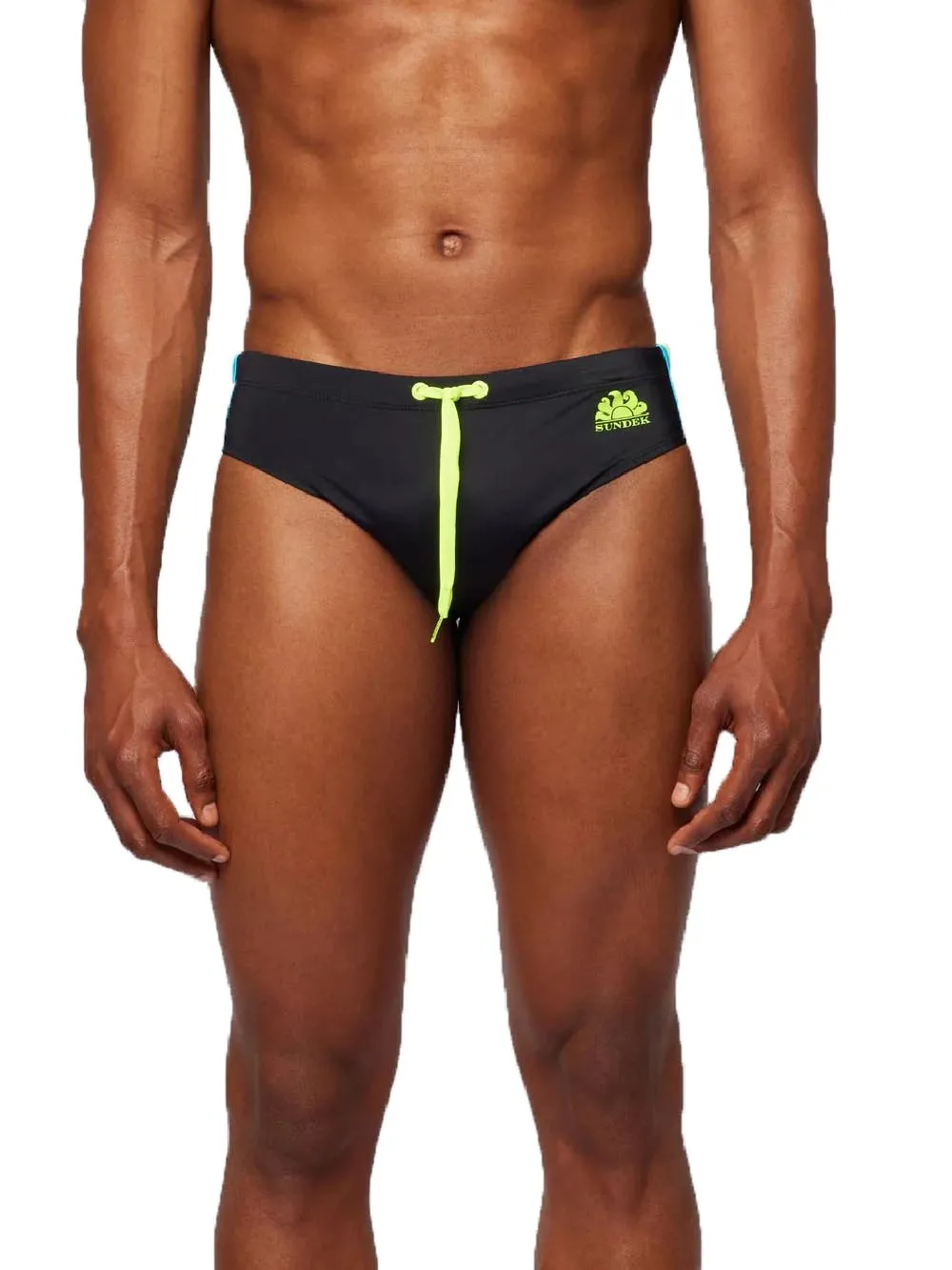 Sundek Costume Uomo Diwalter Swim Brief M279ssl3000 Nero