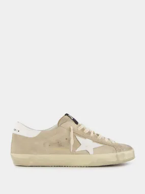 Super-Star Beige Suede Sneakers