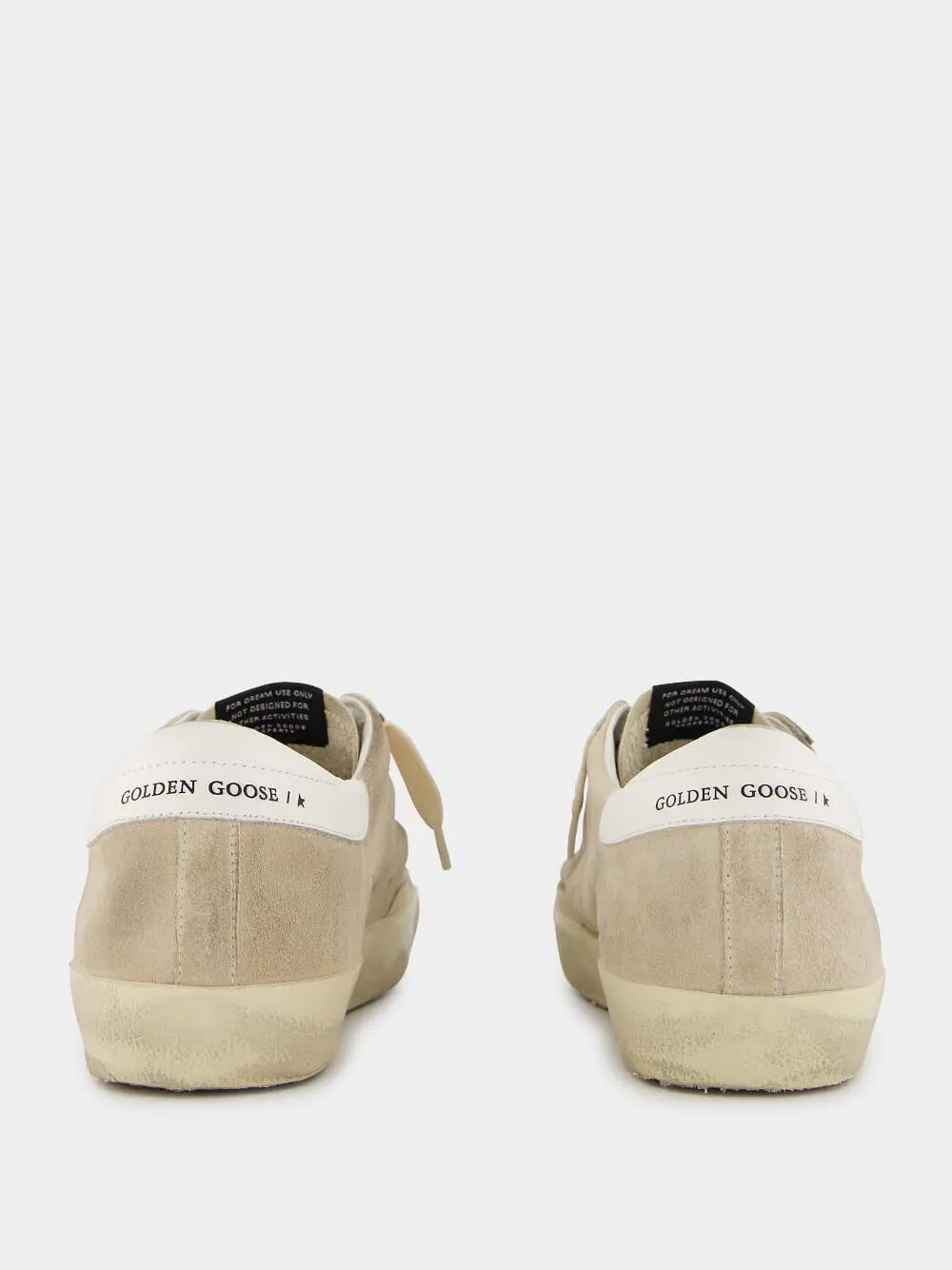 Super-Star Beige Suede Sneakers