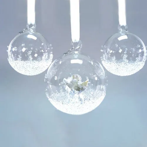 Swarovski Crystal Christmas Ornaments Set of 3 CHRISTMAS BALL 2015 #5136414