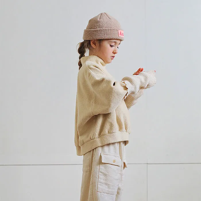 Tambere Child Elon Mockneck Sweatshirt Beige