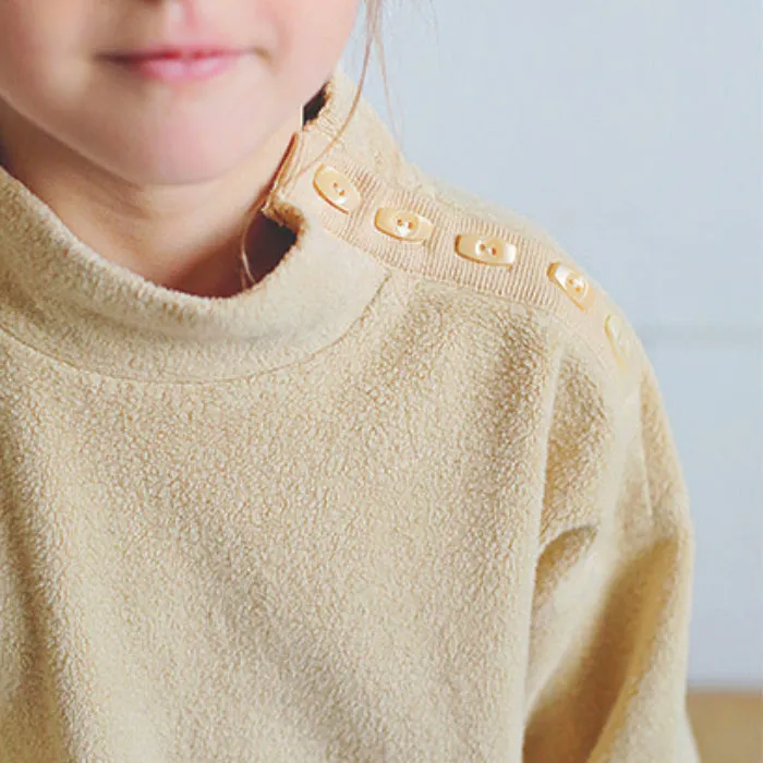 Tambere Child Elon Mockneck Sweatshirt Beige