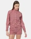 Tentree Recycled Nylon Short Jacket in Dusty Orchid