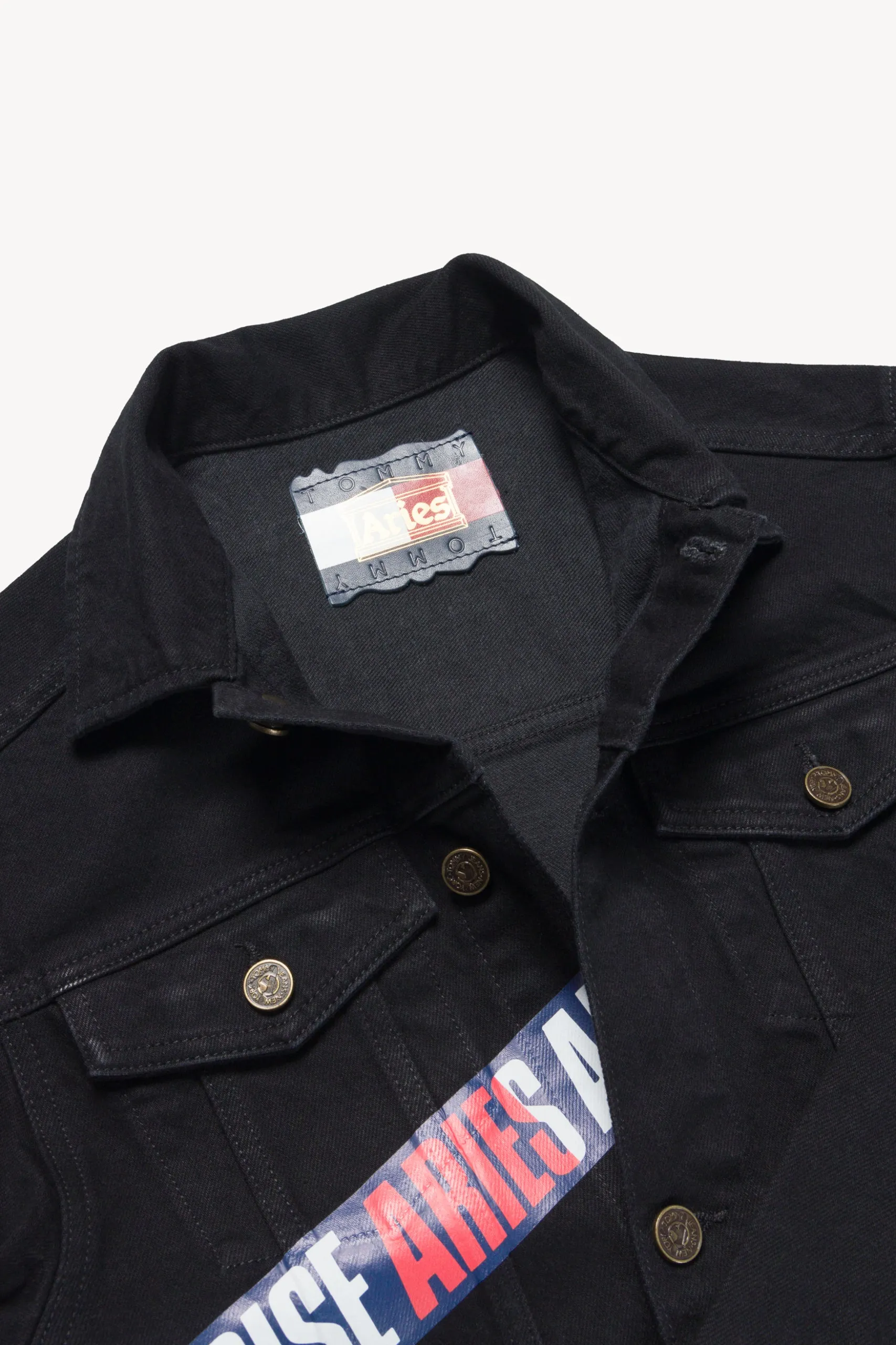 Tommy x Aries Taped Denim Jacket