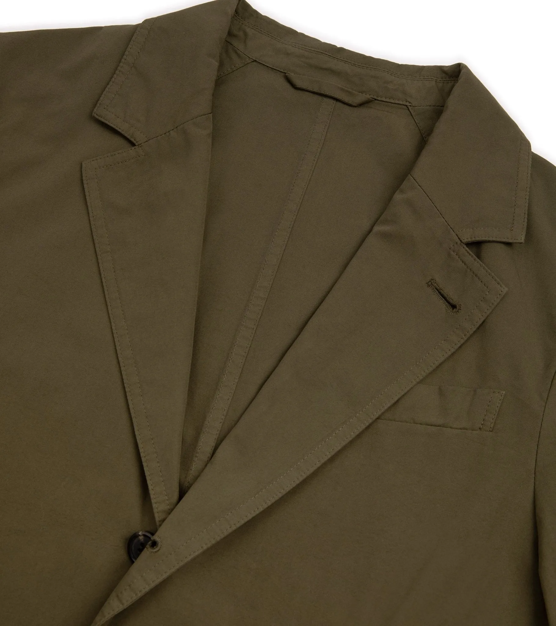 Trunk Culcross Cotton Poplin Jacket: Olive