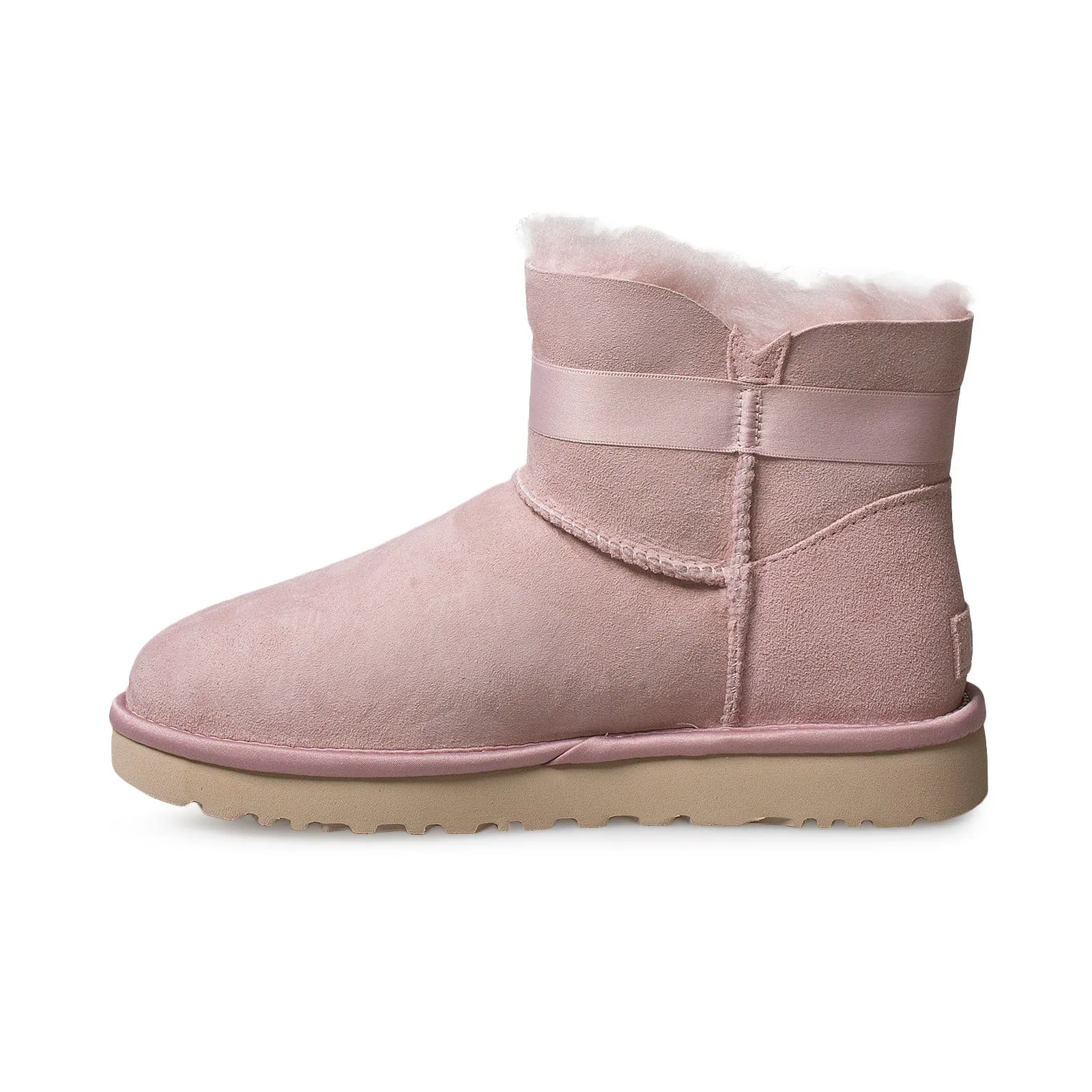 UGG Mini Side Brooch Pink Crystal Boots - Women's