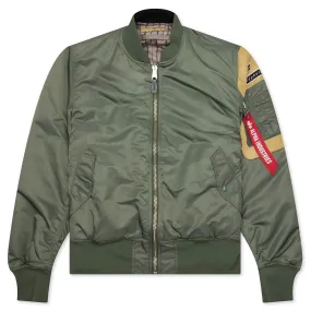 Undercover x Alpha Industries x Fragment Bomber Jacket - Khaki