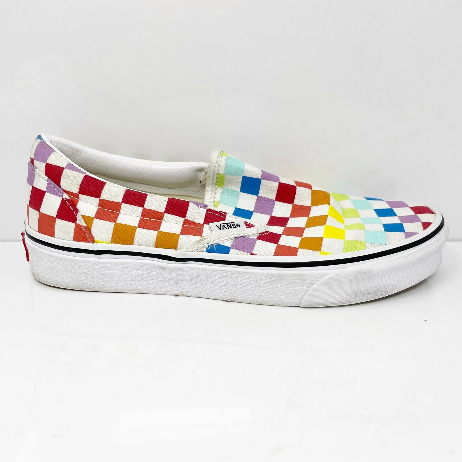 Vans Unisex Off The Wall 500714 Multicolor Casual Shoes Sneakers Size M 7 W 8.5