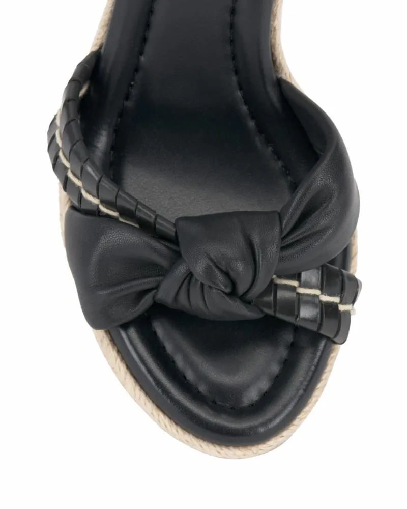 Vince Camuto FLORIANA BLACK/BABY SHEEP LARGE WRAPPED