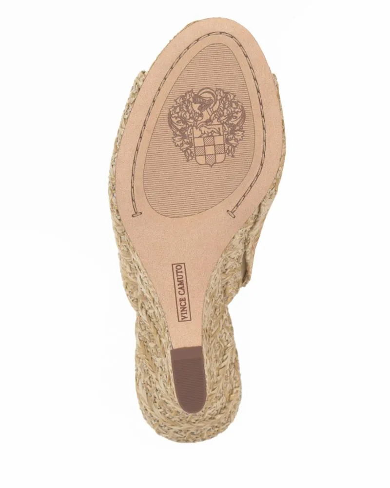 Vince Camuto VILTY STRAW/STRIPE TWO TONE RAFFIA