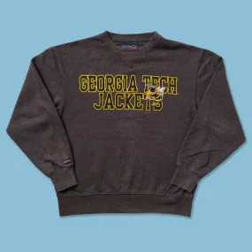 Vintage Georgioa Tech Jackets Sweater Medium